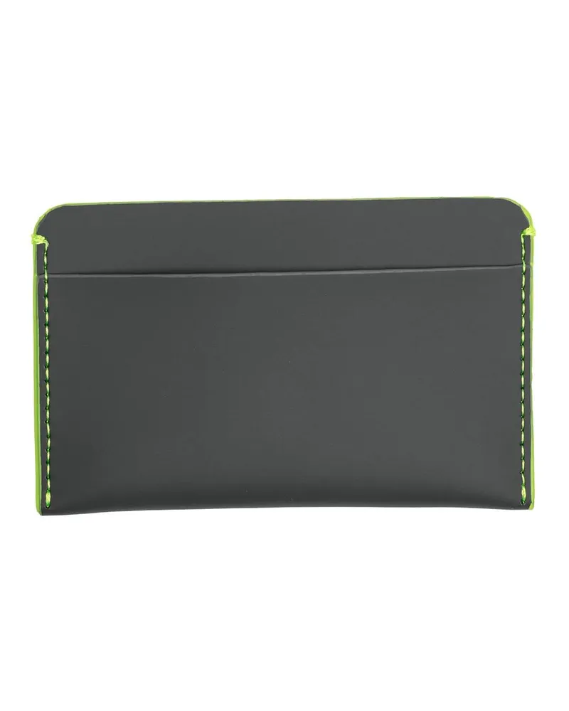 HORIZN STUDIOS Cardholder in Graphite - Neon Green - Card Holders - - 0.16kg - 2-Year Warranty Graphite