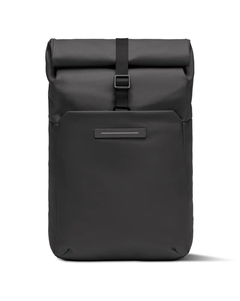 HORIZN STUDIOS SoFo Rolltop Backpack X in All Black - Backpacks 1kg - 2-Year Warranty All