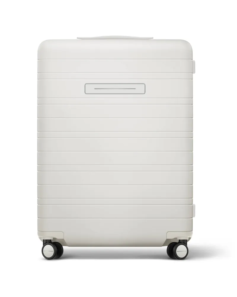 HORIZN STUDIOS H6 Essential - Check-In Reisekoffer in All White 5.3kg - lebenslange Garantie All