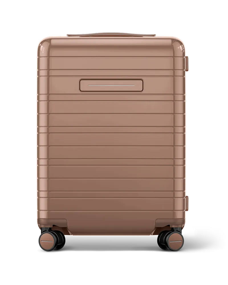 HORIZN STUDIOS H5 in Glossy Mocha - Cabin Luggage - - 4.2kg - Lifetime Warranty Glossy