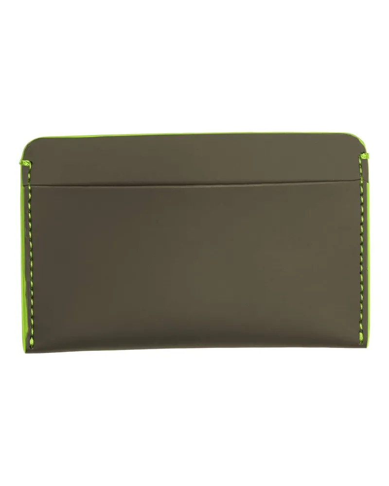 HORIZN STUDIOS Cardholder in Dark Olive - Neon Green - Card Holders - - 0.16kg - 2-Year Warranty Dark