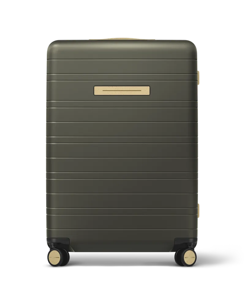 HORIZN STUDIOS H7 RE - Check-In Reisekoffer in Dark Olive 6.2kg - lebenslange Garantie Dark