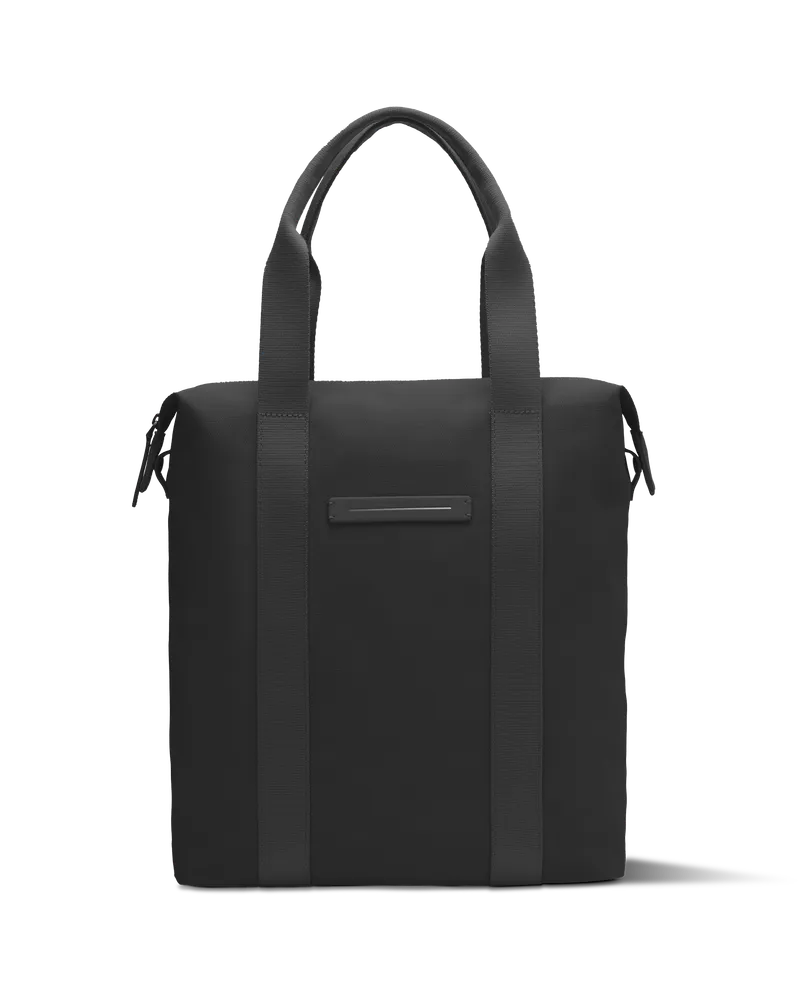 HORIZN STUDIOS SoFo Vertical Tote in All Black - Totes 0.5kg - 2-Year Warranty All
