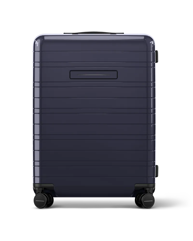 HORIZN STUDIOS H6 Essential - Check-In Reisekoffer in Glossy Purple Night 5.3kg - lebenslange Garantie Glossy