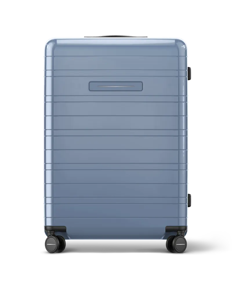 HORIZN STUDIOS H7 Essential - Check-In Reisekoffer in Glossy Blue Vega 6.2kg - lebenslange Garantie Glossy