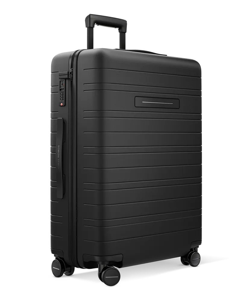 HORIZN STUDIOS H6 Essential in All Black - Check-In Luggage - - 3.7kg - Lifetime Warranty All