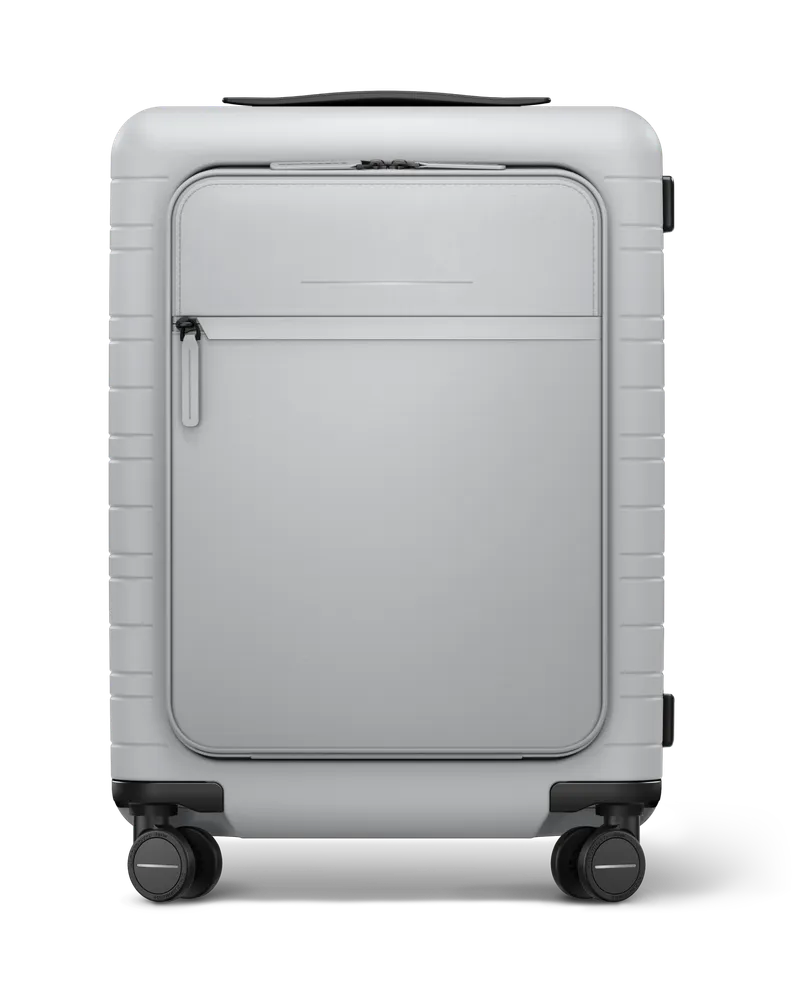 HORIZN STUDIOS M5 Essential in Light Quartz Grey - Cabin Luggage - - 3.4kg - Lifetime Warranty Light