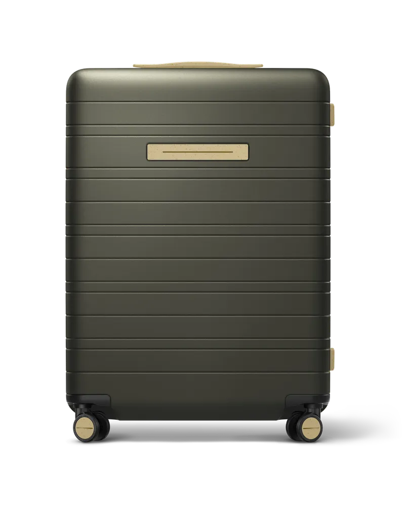 HORIZN STUDIOS H6 Essential in Dark Olive - Check-In Luggage 5.2kg - Lifetime Warranty Dark