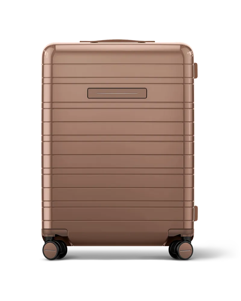 HORIZN STUDIOS H6 in Glossy Mocha - Check-In Luggage - - 5.2kg - Lifetime Warranty Glossy