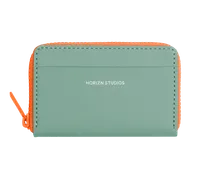 Wallet in Marine Green - Neon Orange - Wallets - - 0.34kg - 2-Year Warranty