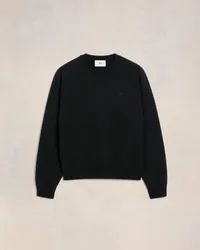 AMI Paris Ami de Cœur Sweatshirt Schwarz Schwarz