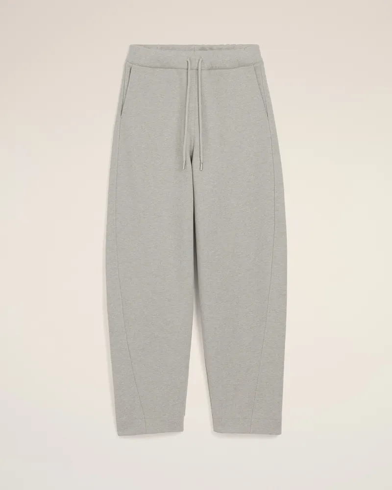 AMI Paris Jogginghose aus grauer Baumwolle mit Heritage Ami Paris Etikett Grau - Größe Unisex Heather