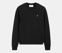 Ami De Coeur Sweatshirt aus schwarzer Baumwolle Schwarz - Größe für Herren