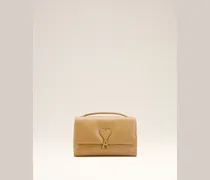 Gelbe Rindsleder-Tasche Voulez-Vous Gelb Unisex