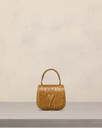 AMI Paris Nano Paris Paris Bag Braun Bronze