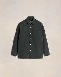 AMI Paris Ami de Coeur Overshirt Schwarz Schwarz