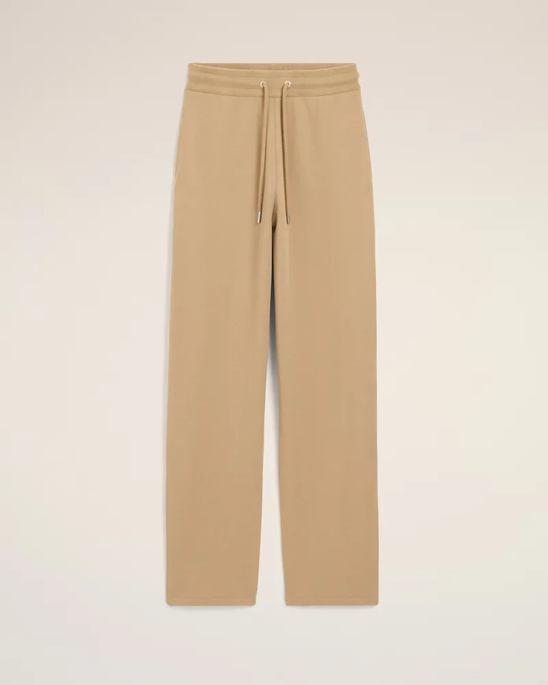 AMI Paris Ami de Coeur Jogginghose aus beiger Baumwolle Beige für Damen Beige