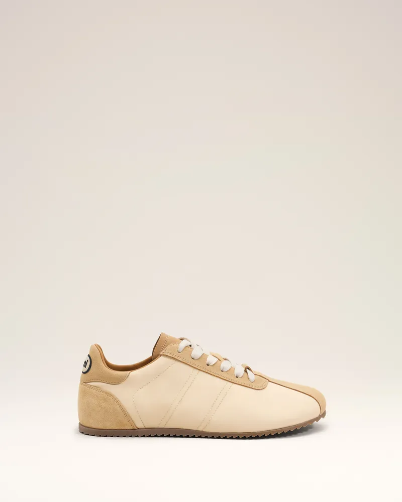 AMI Paris Soft Sneakers aus weißem Nylon Weiß - Größe Unisex Ivory