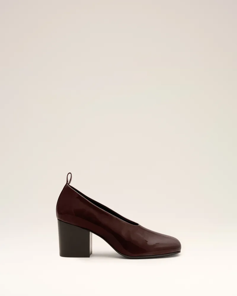 AMI Paris Pumps aus braunem Kalbsleder Braun - Größe für Damen Schokoladenbraun
