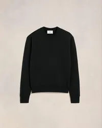 AMI Paris Ami de Coeur Sweatshirt Schwarz Schwarz