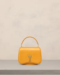 AMI Paris Paris Paris Tasche mit oberem Henkel Gelb Mustard