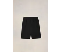 Bermudashorts mit elastischem Bund Schwarz für Männer