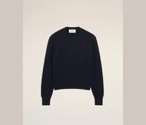 Ami De Coeur Pullover mit Rundhalsausschnitt aus blauer Wolle Blau für Herren