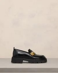 AMI Paris Loafer mit Verzierungen Schwarz Schwarz