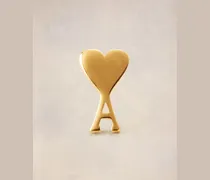 Ami de Coeur Ohrstecker aus Gold-Messing Gold Unisex