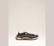 Schwarze Mesh Mirage Sneaker Schwarz Unisex