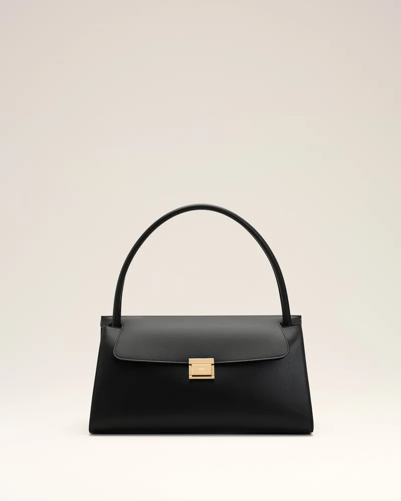 AMI Paris Mimi Tasche aus schwarzem Kalbsleder Schwarz - Größe Unisex Schwarz