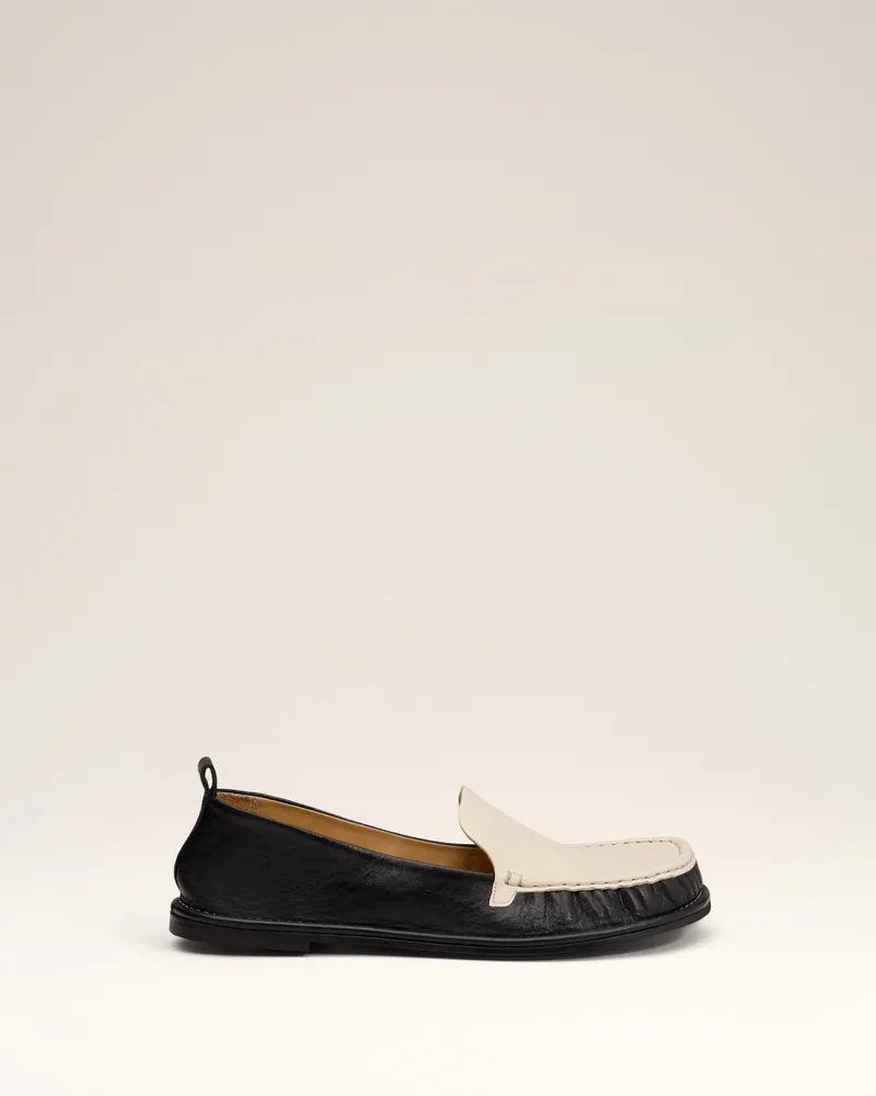 AMI Paris Schwarze Midi Loafer aus Leder Schwarz - Größe Unisex Schwarz