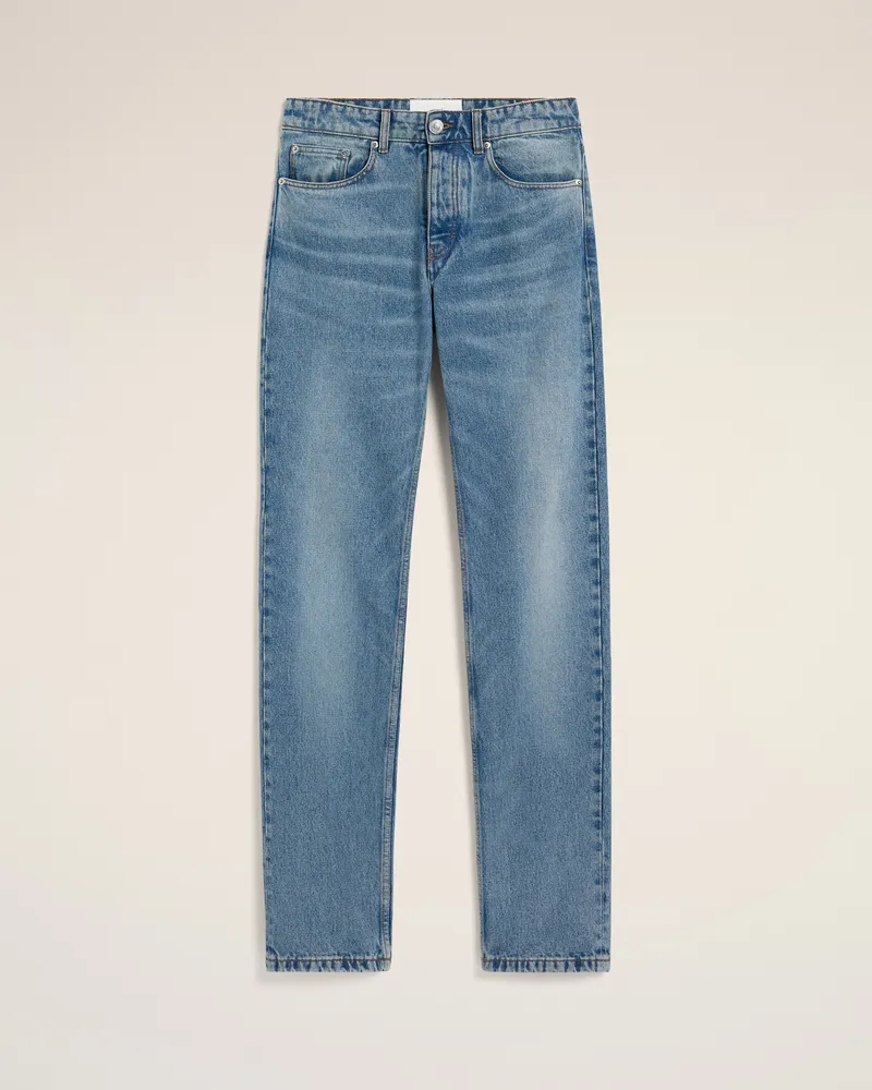AMI Paris Classic-Fit-Jeans aus blauer Baumwolle Blau für Herren Blau