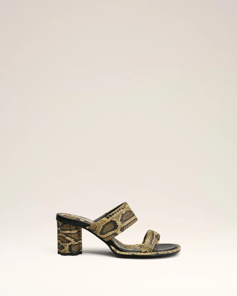 AMI Paris Piano Sandalen aus Leder in Beige Beige - Größe für Damen Natural