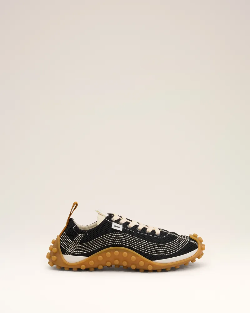 AMI Paris Mirage Sneakers aus schwarzem Mesh Schwarz - Größe Unisex Schwarz