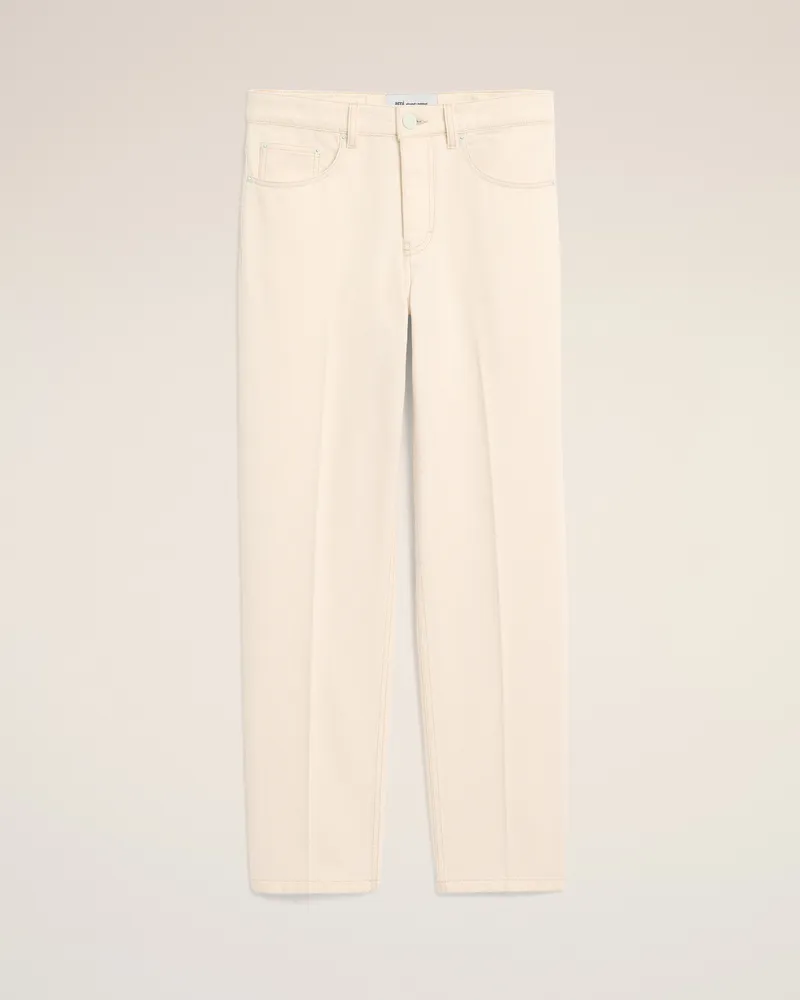 AMI Paris Pariser Jeans aus weißer Baumwolle Weiß für Herren Weiss