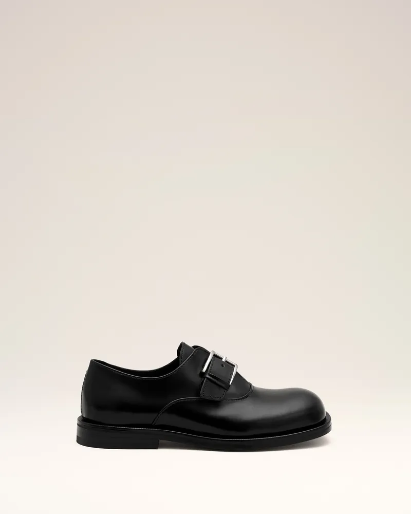 AMI Paris Monk Strap Schuhe aus schwarzem Kalbsleder Schwarz - Größe Unisex Schwarz