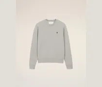 Ami De Coeur Sweatshirt aus grauer Baumwolle Grau für Herren