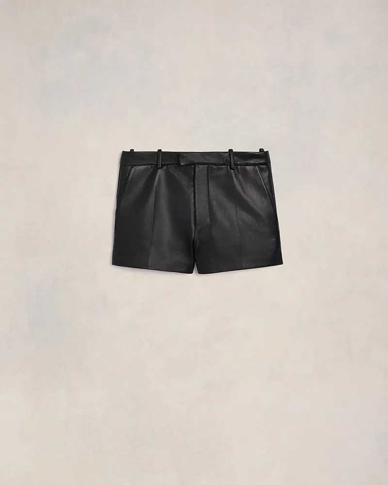 AMI Paris Minishorts Schwarz Schwarz