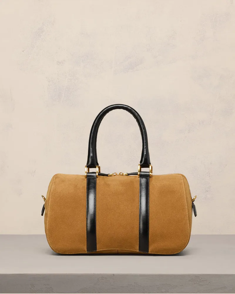 AMI Paris Boston Tasche Braun - Größe Unisex Camel