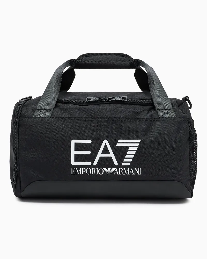 EA7 Kleine Train Core Sporttasche mit großem -Logo Schwarz