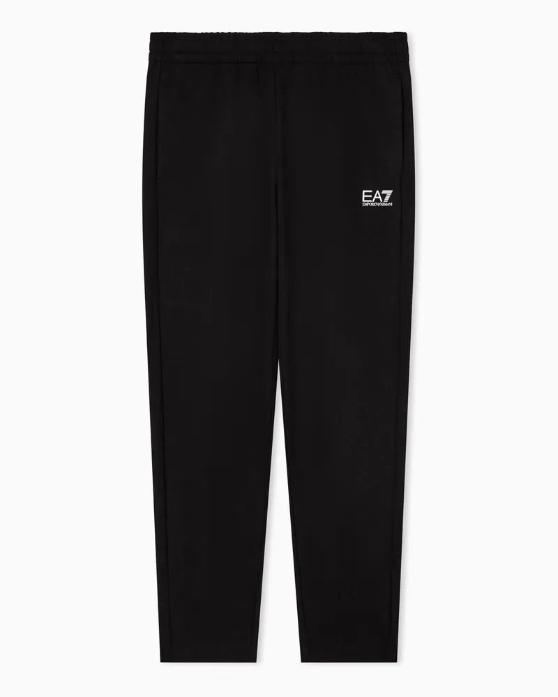 EA7 Core Identity Hose aus Baumwolle Schwarz