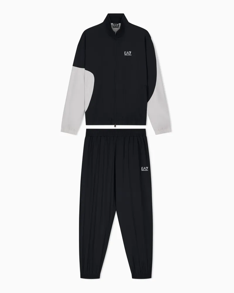 EA7 Trainingsanzug Tennis Pro in Oversize-Passform Schwarz