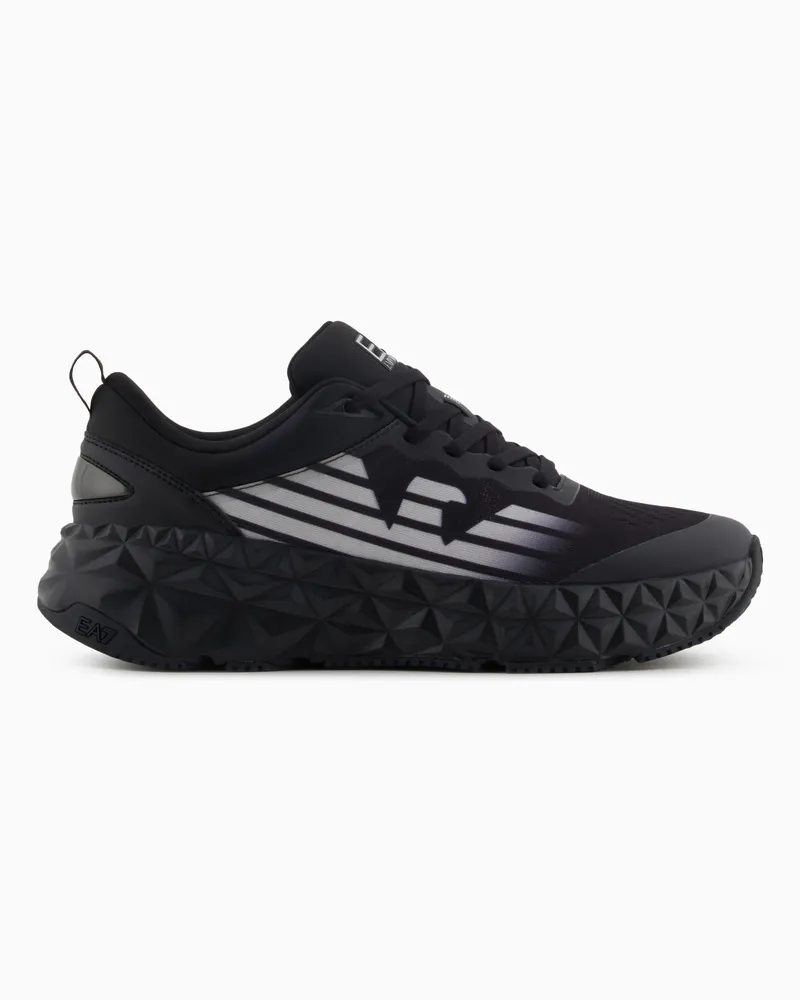 EA7 Ultimate C2 Kombat Sneaker Schwarz