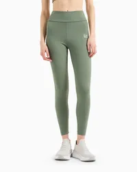 EA7 Dynamic Athlete Leggings Aus Vigor7-funktionsgewebe Hellgrün