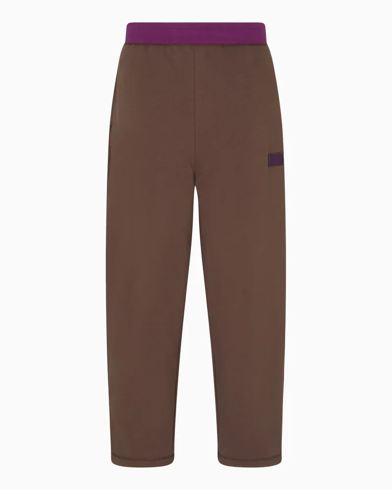 EA7 Hose des 7.0-Sortiments aus Baumwoll-Mischung Braun