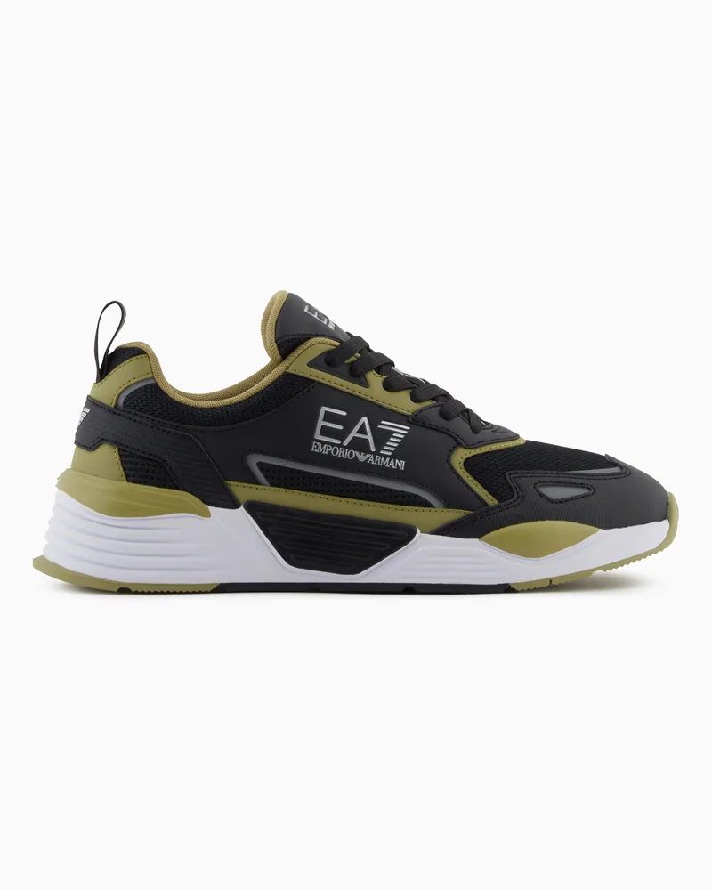EA7 Ace Runner Special Sneaker Silber