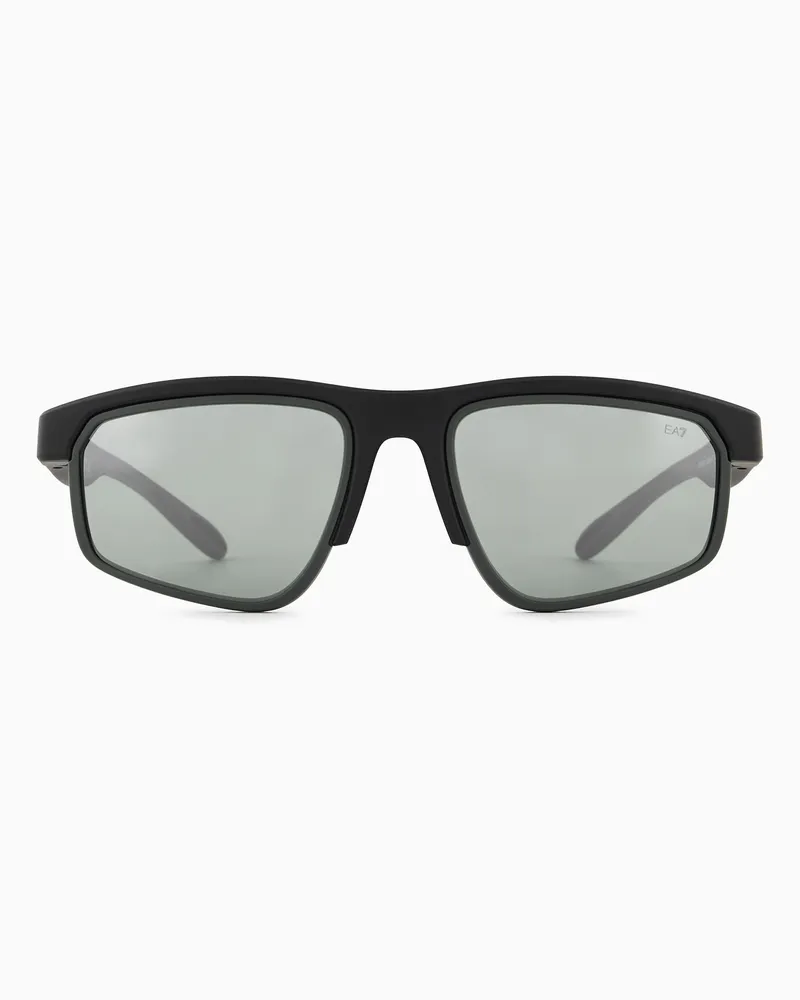 EA7 Sonnenbrille Vyron Schwarz