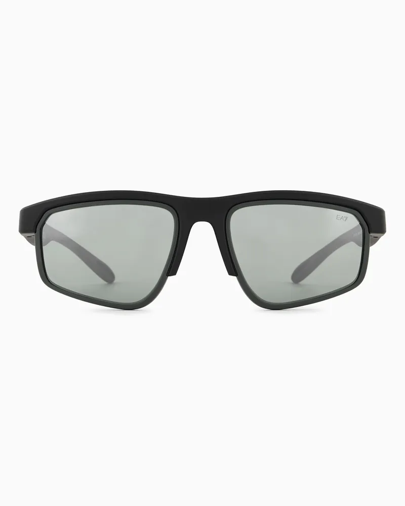 EA7 Sonnenbrille Vyron Schwarz