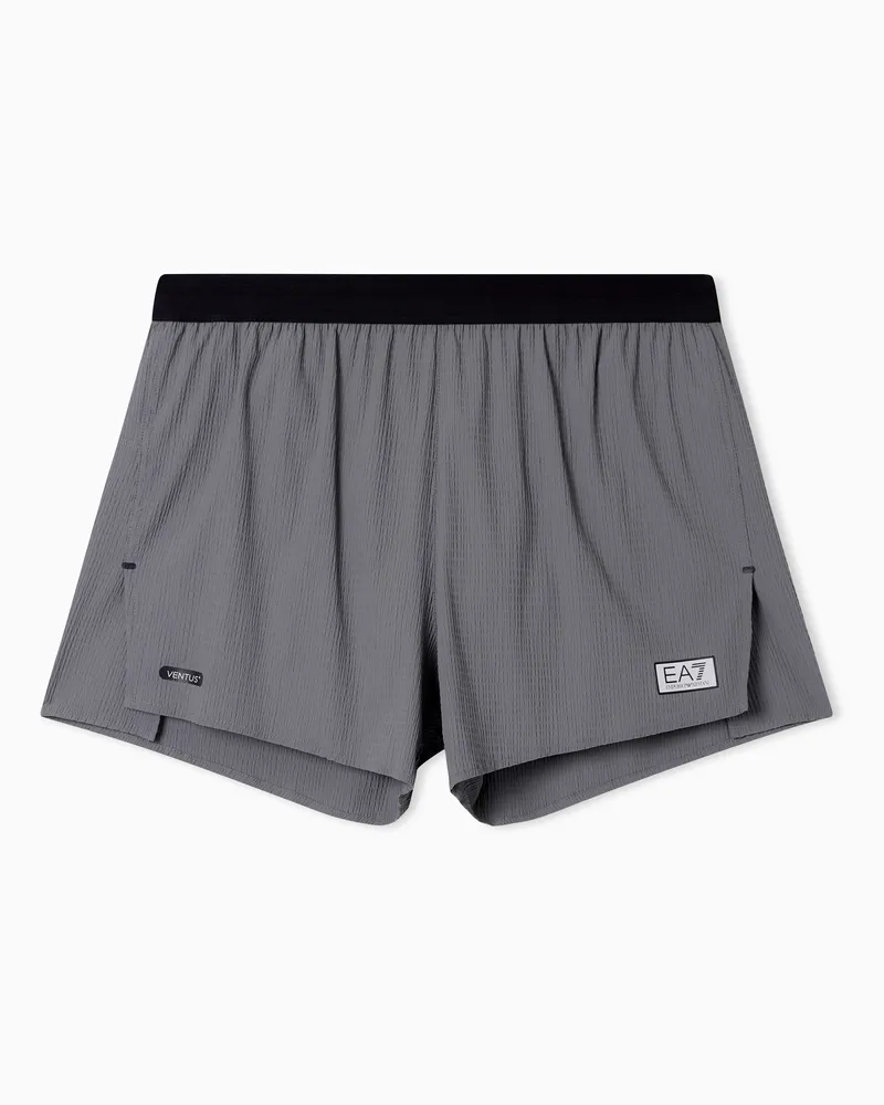 EA7 Dynamic Athlete Shorts aus VENTUS7-Funktionsgewebe Grau